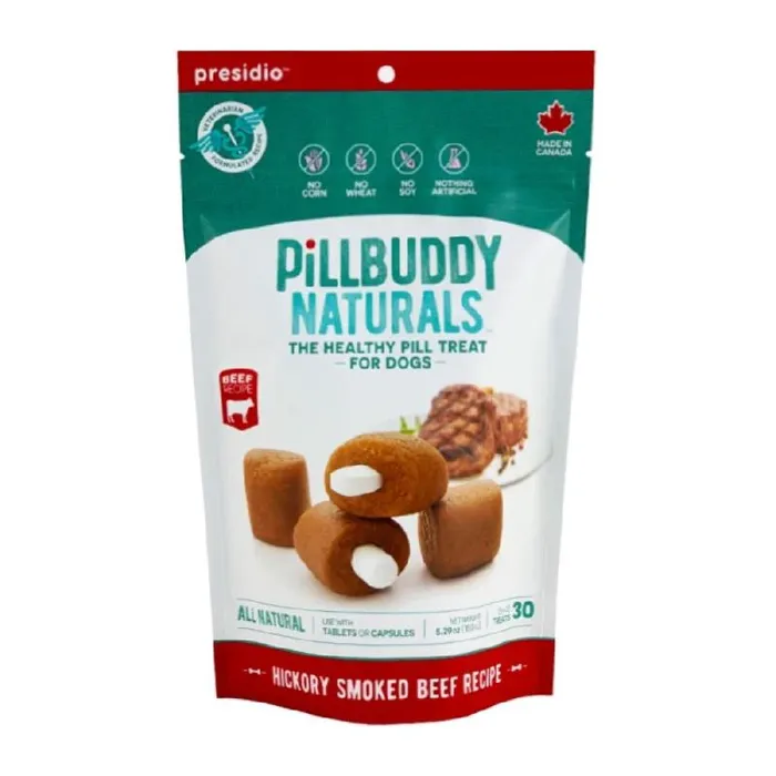 Pill Buddy Naturals Hickory Smoked Beef 30-ct